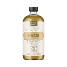 Load image into Gallery viewer, Ginger Cocktail Syrup 8 ounce
