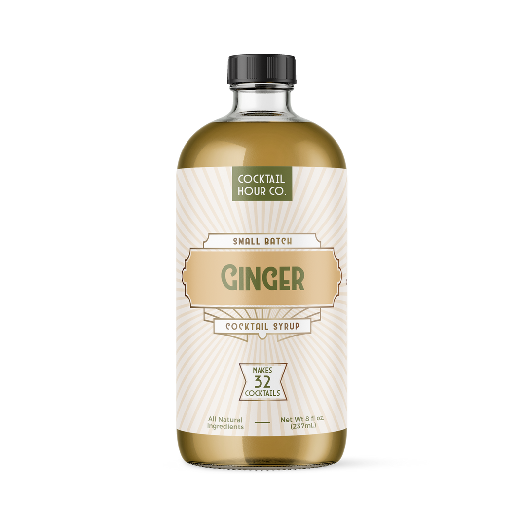 Ginger Cocktail Syrup 8 ounce
